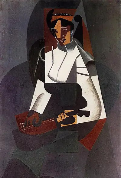 Woman with a Mandolin after Corot Juan Gris